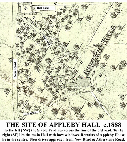Hall site 1888