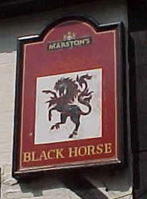Black Horse sign